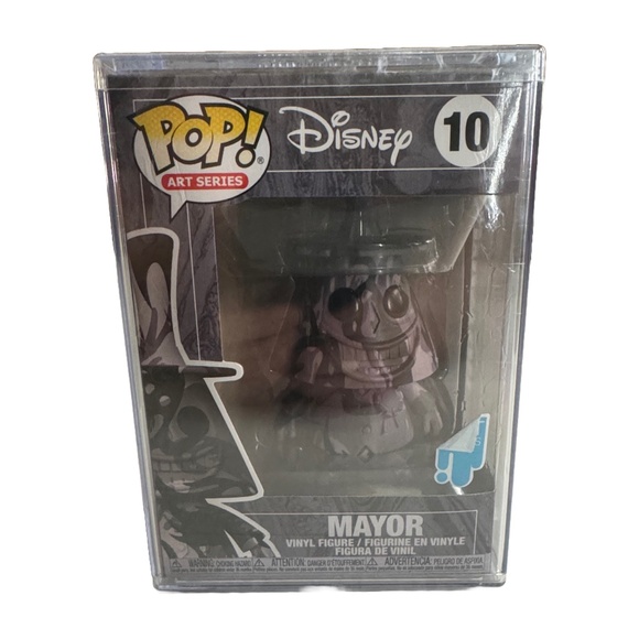 NEW! Funko Pop! Art Series Disney Mayor #10 in Hard Protective Case. - Picture 1 of 7